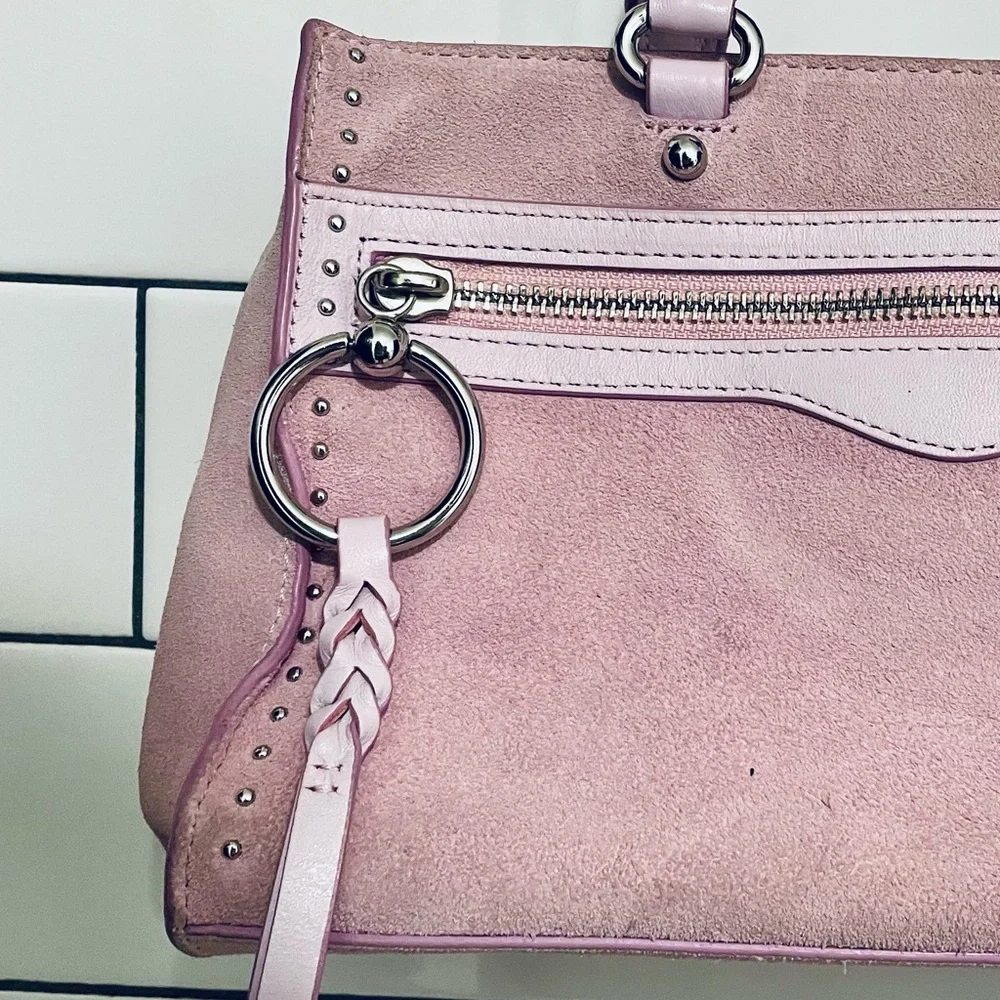 Rebecca Minkoff Bedford micro suede mini Satchel Purse